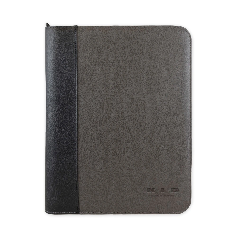 Custom High Quality Conference Padfolio A4 Business Leather Portfolio